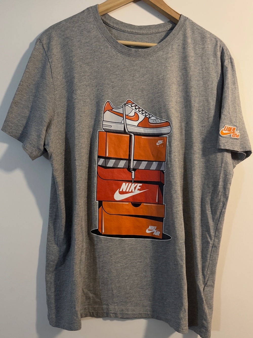 Nike Korea Gangnam Sneaker Stack Graphic Tee